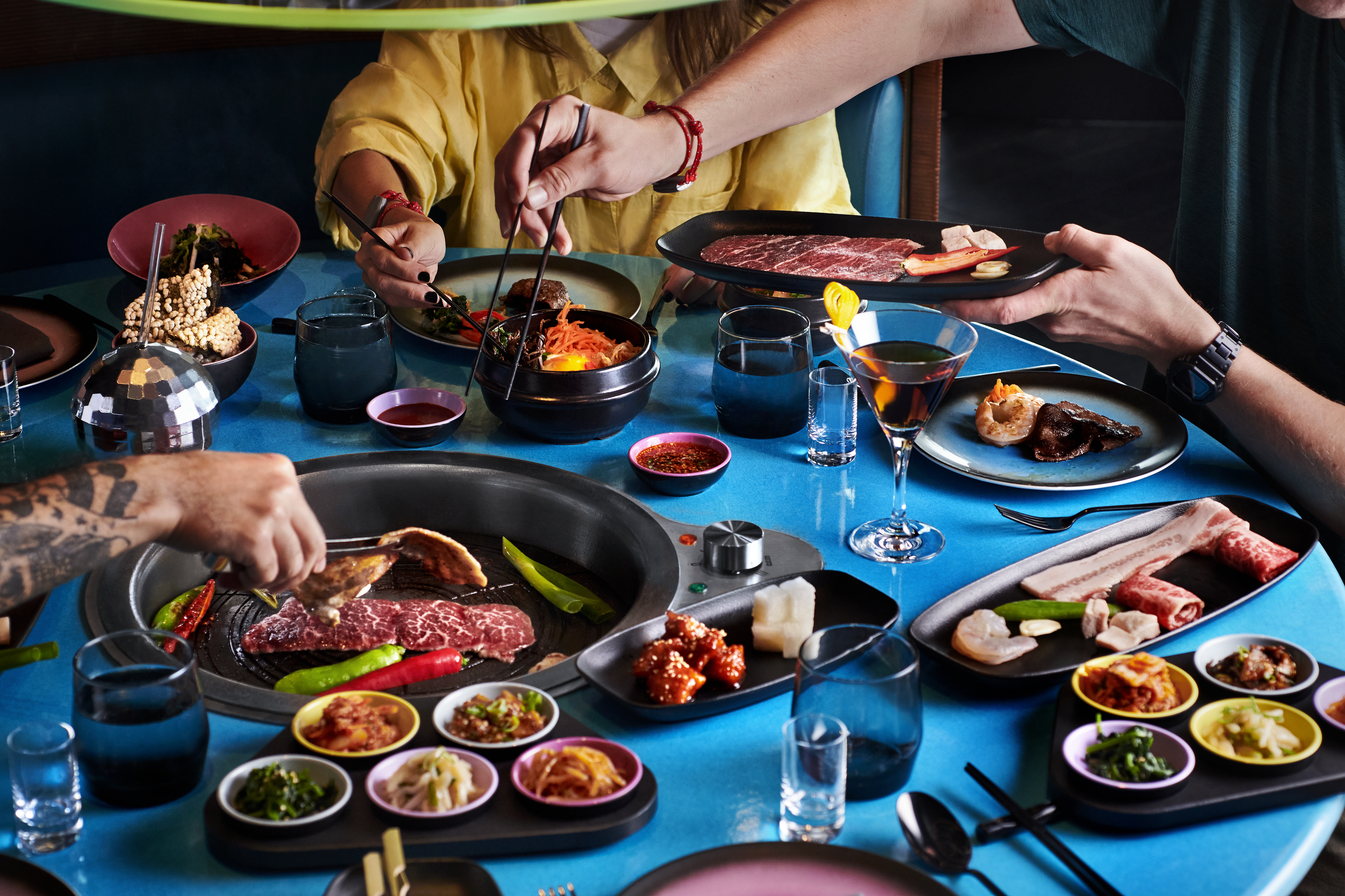 Gunbae Grill is a korean BBQ restaurant