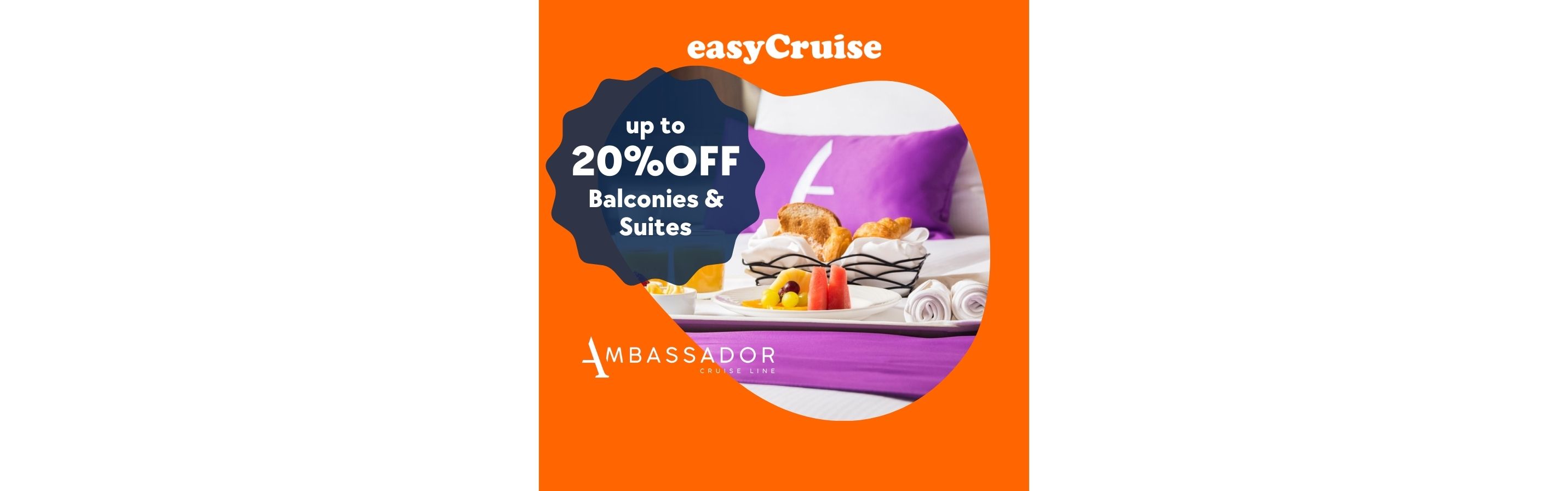 20% off Balconies & Suites