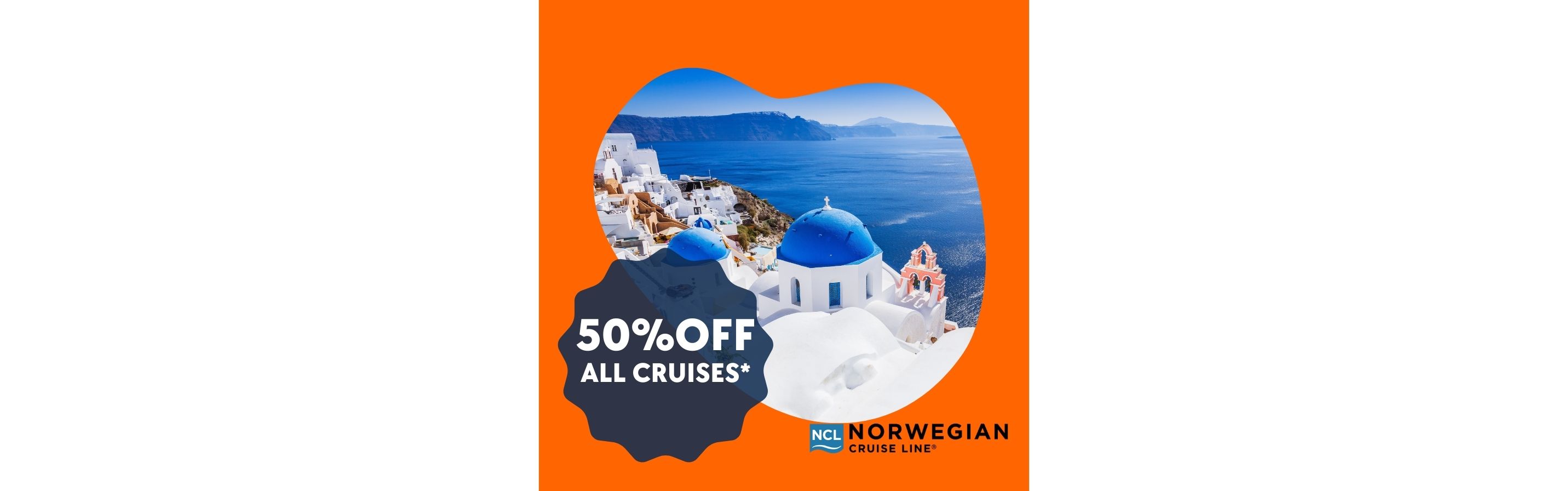 50% Off All NCL Cruises